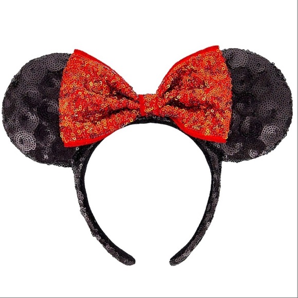 Disney Accessories - NWT Minnie Mouse Sequin Disney Ears Headband